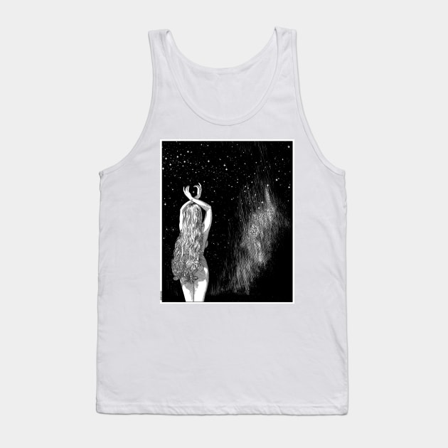 asc 604_aftel_L'invocation à Vénus (Venus under the sky) Tank Top by apolloniasaintclair